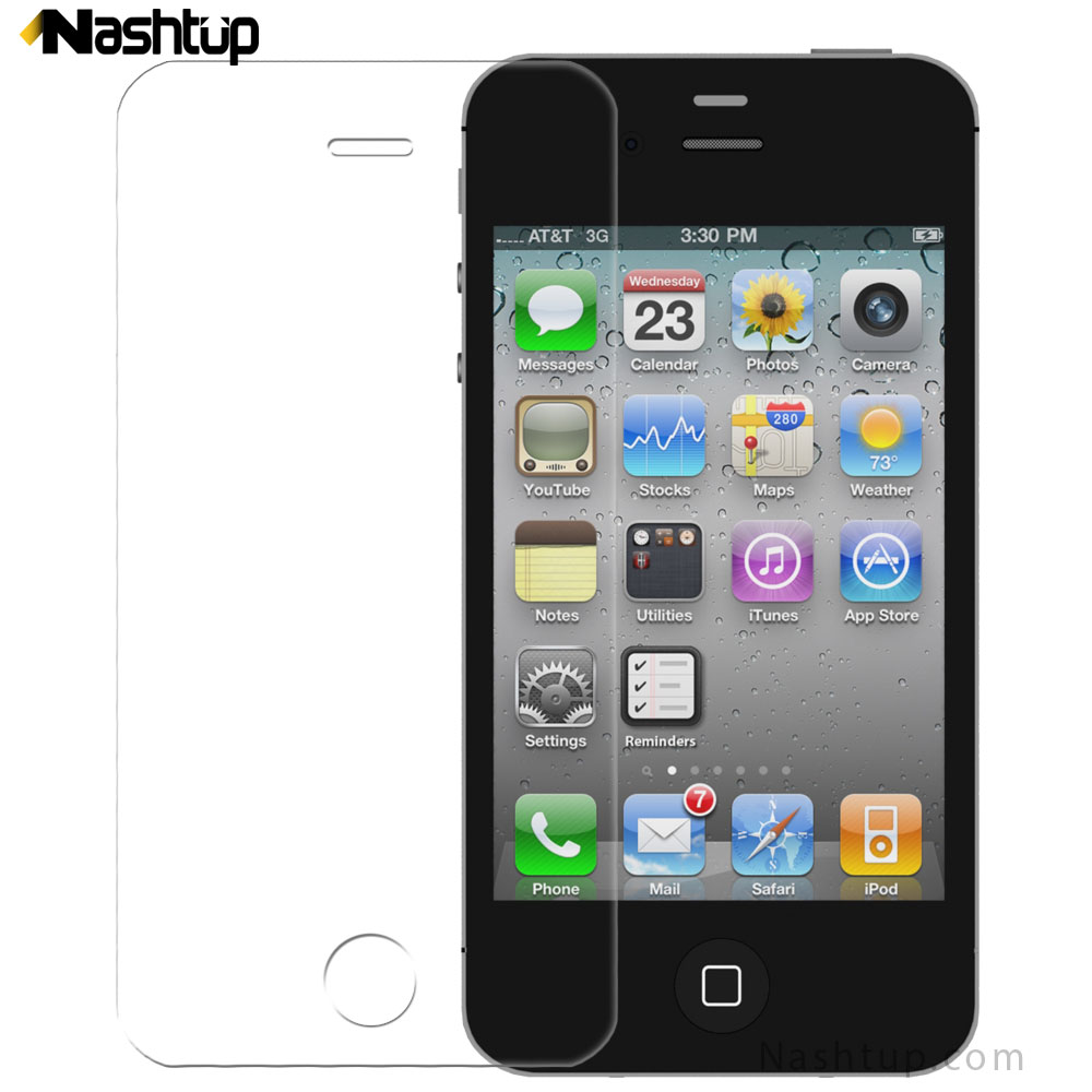 گلس شیشه ای و محافظ صفحه نمایش Apple Iphone 4S